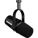 SHURE MV7 MICROPHONE XLR/USB BLACK