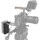 SMALLRIG 3203 ADVANCED V-MOUNT BATTERY MOUNT PLATE WITH DUAL 15MM ROD CLAMP