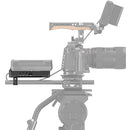 SMALLRIG 3203 ADVANCED V-MOUNT BATTERY MOUNT PLATE WITH DUAL 15MM ROD CLAMP