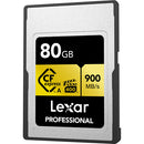 LEXAR CFEXPRESS PRO GOLD 80GB TYPE A