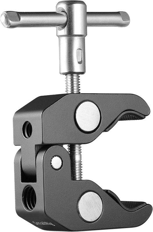 SMALLRIG 2058 SUPER CLAMP WITH 1/4" & 3/8" THREAD