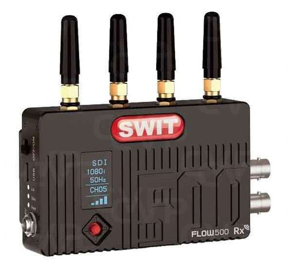 SWIT FLOW500 TX+2RX | 500FEET(150M) NEW GENERATION WIRELESS FHD VIDEO 1 TRANSMITTER WITH 2 RECEVIERS, SUPER ANTI-INTERFERENCE, NO-DELAY