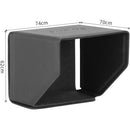 SMALLRIG 3206 SUNHOOD FOR SONY A7S III/ 7C/ ZV-1/ FX3