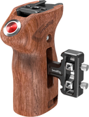 SMALLRIG 3323 SIDE HANDLE WOOD WITH START/STOP REMOTE TRIGGER