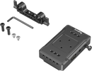 SMALLRIG 3498 BATTERY ADAPTER PLATE V-MOUNT (BASIC VERSION) WITH DUAL ROD CLAMP
