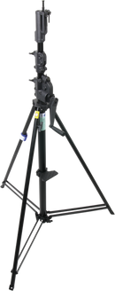 KUPO 483BT STEEL BLACK WIND-UP STAND WITH AUTO SELF LOCKING DEVICE