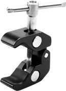 SMALLRIG 735 SUPER CLAMP W/ 1/4" AND 3/8" THREAD