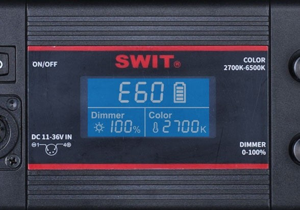 SWIT PL-E60 BI-COLOR SMD PANEL LED LIGHT