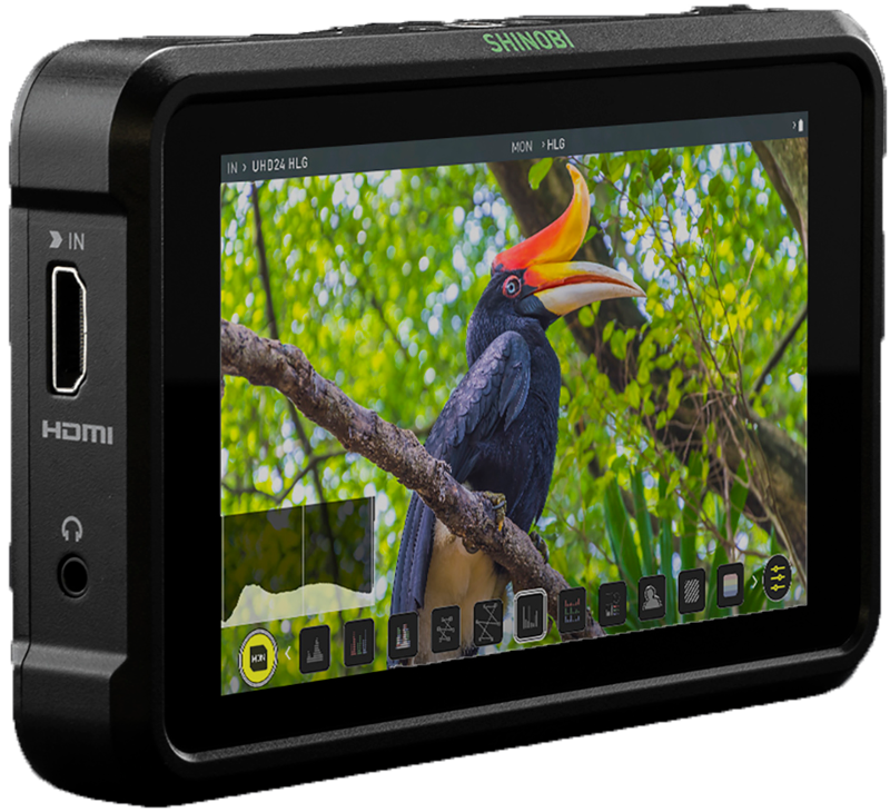 ATOMOS SHINOBI 5” HDR PHOTO & VIDEO MONITOR - HDMI