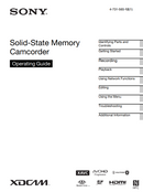 SONY PXW-Z90V 4K HDR XDCAM CAMCORDER