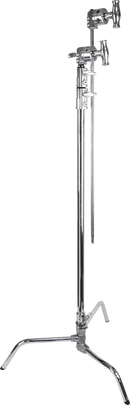 KUPO CT-40MK 40" MASTER C-STAND WITH TURTLE BASE KIT - SILVER