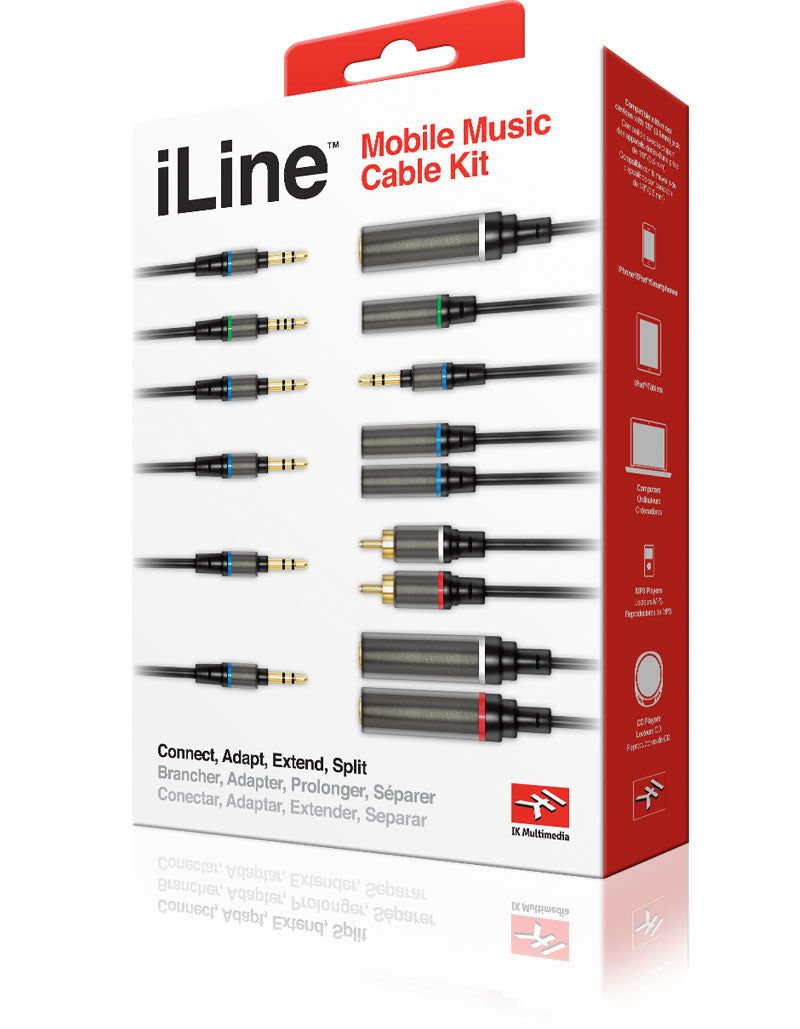 IK MULTIMEDIA iLine Mobile Music cable kit