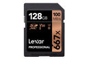 Lexar Professional 667X SDXC 128GB UHS-I 100MB/s