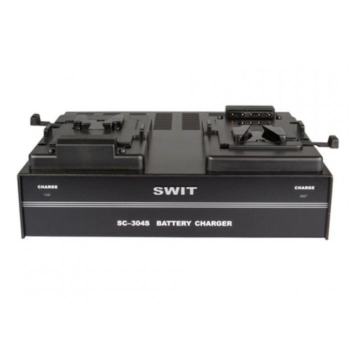 SWIT SC-304S CHARGER V-MOUNT, 2 CHANNEL SIMULTANEOUS