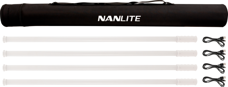 NANLITE PAVOTUBE T8-7X 4 LIGHT KIT